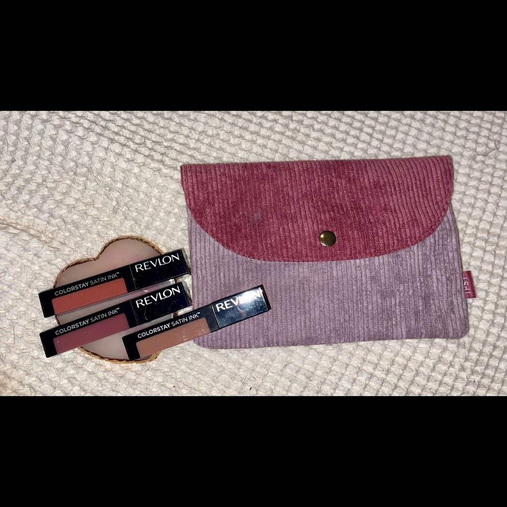 3 brand new Revlon colorstay satin ink lippies